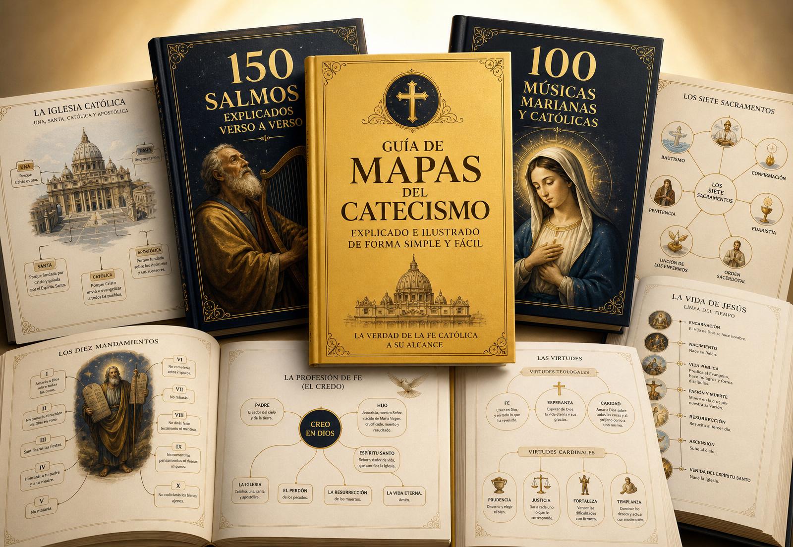 Guía de Mapas del Catecismo con bonos incluidos